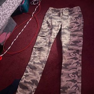 Camo Cargo Pants